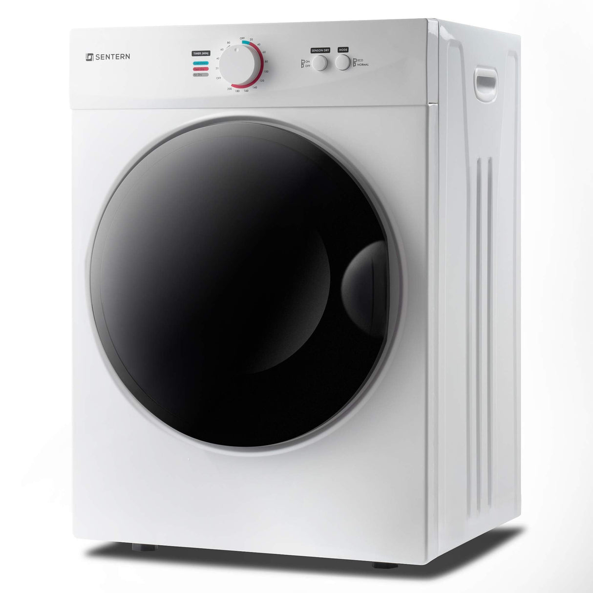 Sentern Compact Portable Laundry Dryer - Portable Front Load Clothes Dryer with 5 Drying Modes, Stainless Steel Tub for Apartment